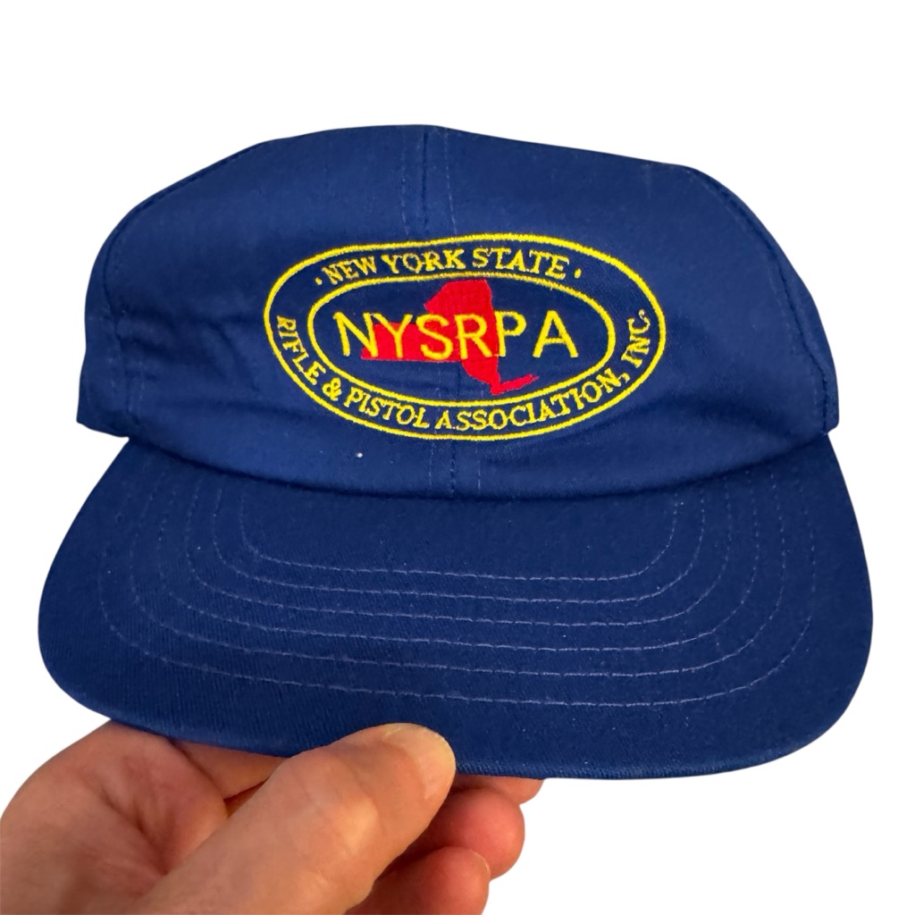Vintage Nysrpa Royal Blue Baseball Cap Adjustable Hat Made In Usa